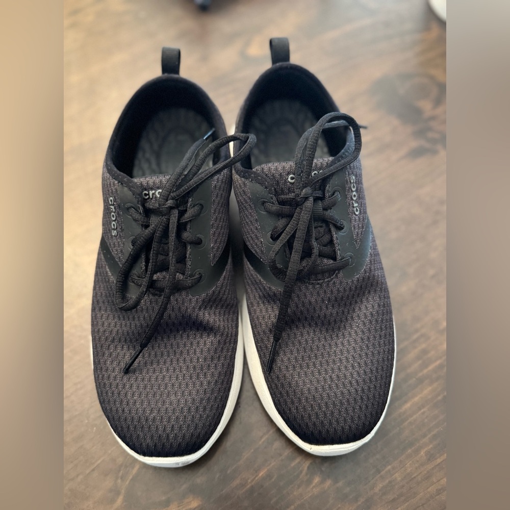 CROCS Women’s Black and Gray Sneakers